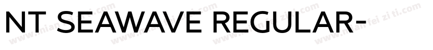 NT SEAWAVE REGULAR字体转换